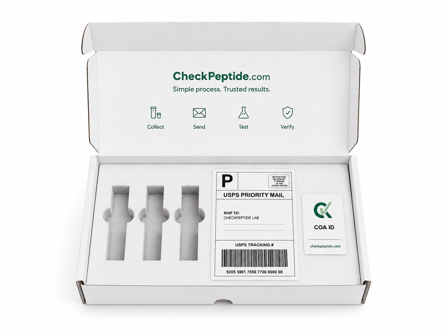 CheckPeptide 3-vial kit